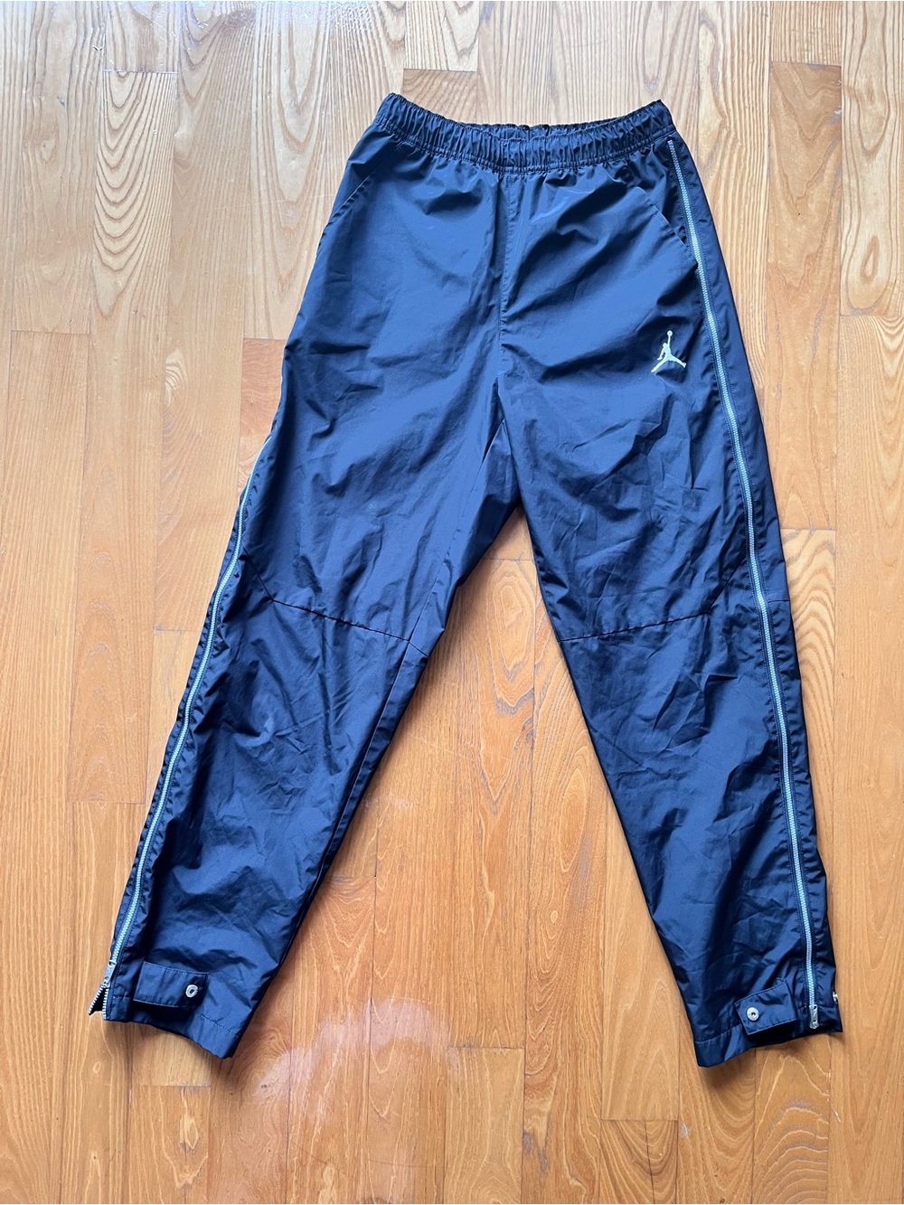 NIKE AIR JORDAN Flight Heritage Gore Tex Windstopper Pants Mens MEDIUM Black
